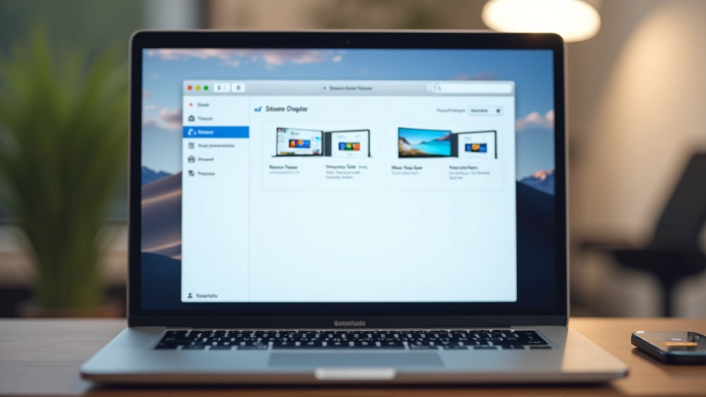 Impostazioni macOS per schermi multipli con opzioni di risoluzione e scaling